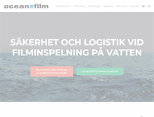 Tablet Screenshot of oceanfilm.se